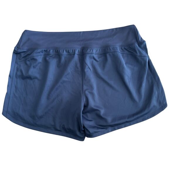 ADIDAS NAVY GYM SHORTS NWT SIZE XL 20-22 PLUS - Picture 3 of 4